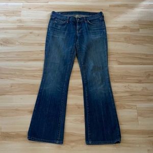 Citizens of Humanity size 27 almost new! Low waist Boot cut kelly #001 stretch
